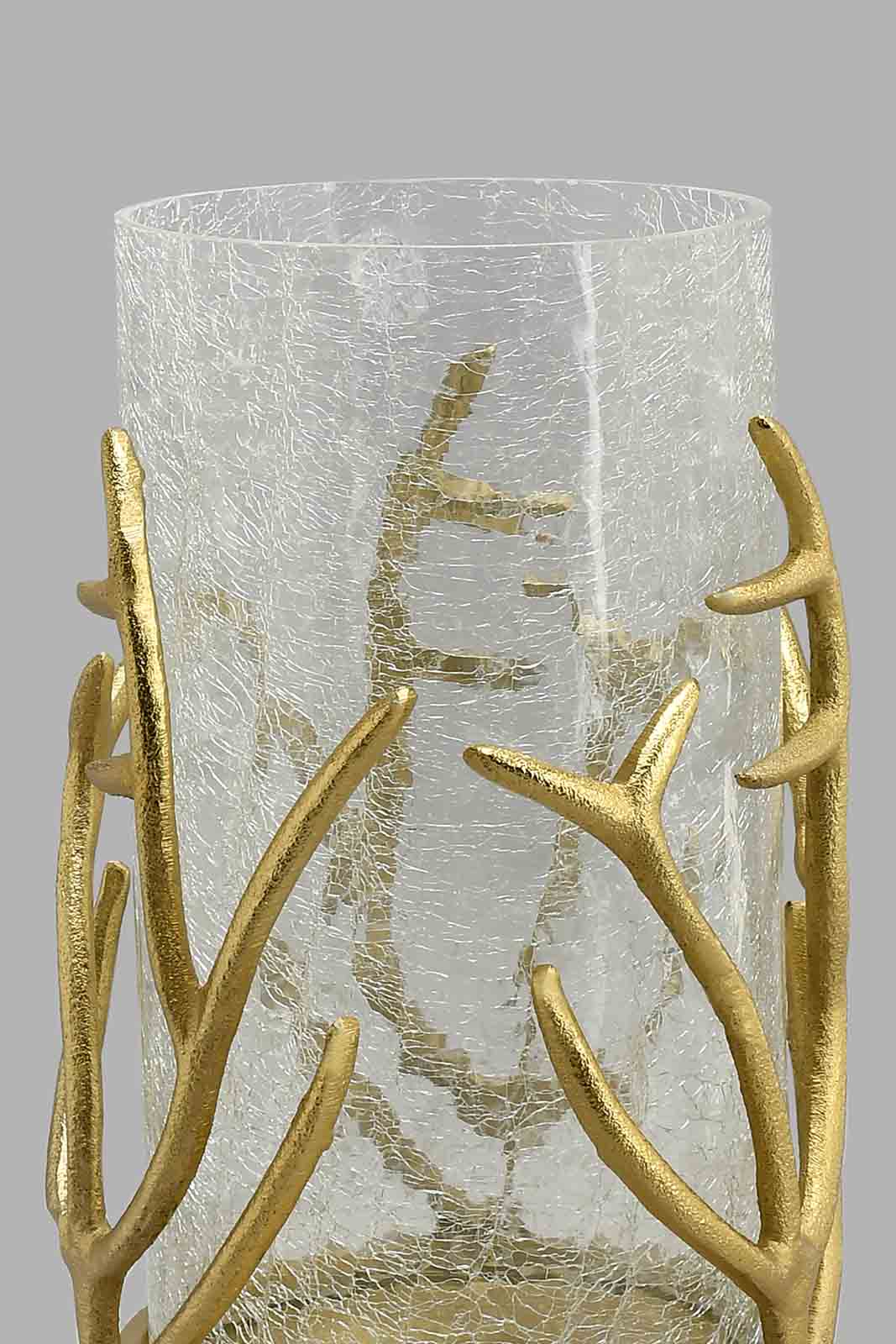 Redtag-Gold-Metal-&-Glass-Decorative-Hurricane-Bowls-Home-Decor-