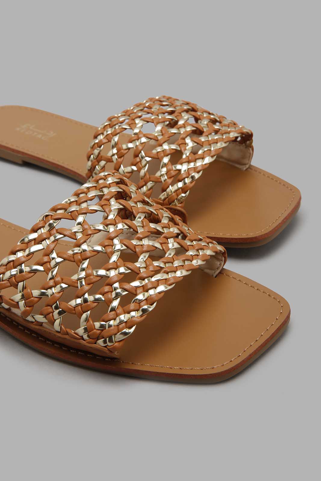 Redtag-Assorted-Woven-Mule-Character,-Colour:Assorted,-Filter:Women's-Footwear,-New-In,-New-In-Women-FOO,-Non-Sale,-S22A,-Women-Casual-Sandals-Women's-