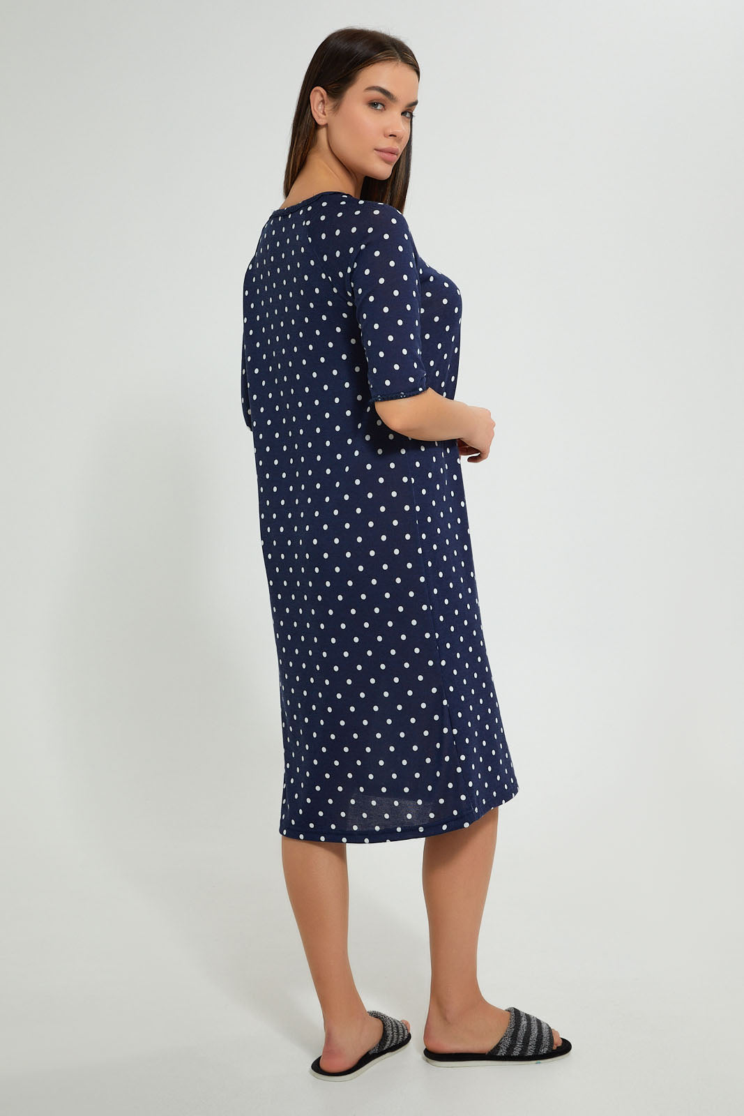 Redtag-Printed-Knitted-Nightgown-Nightgowns-Women's-