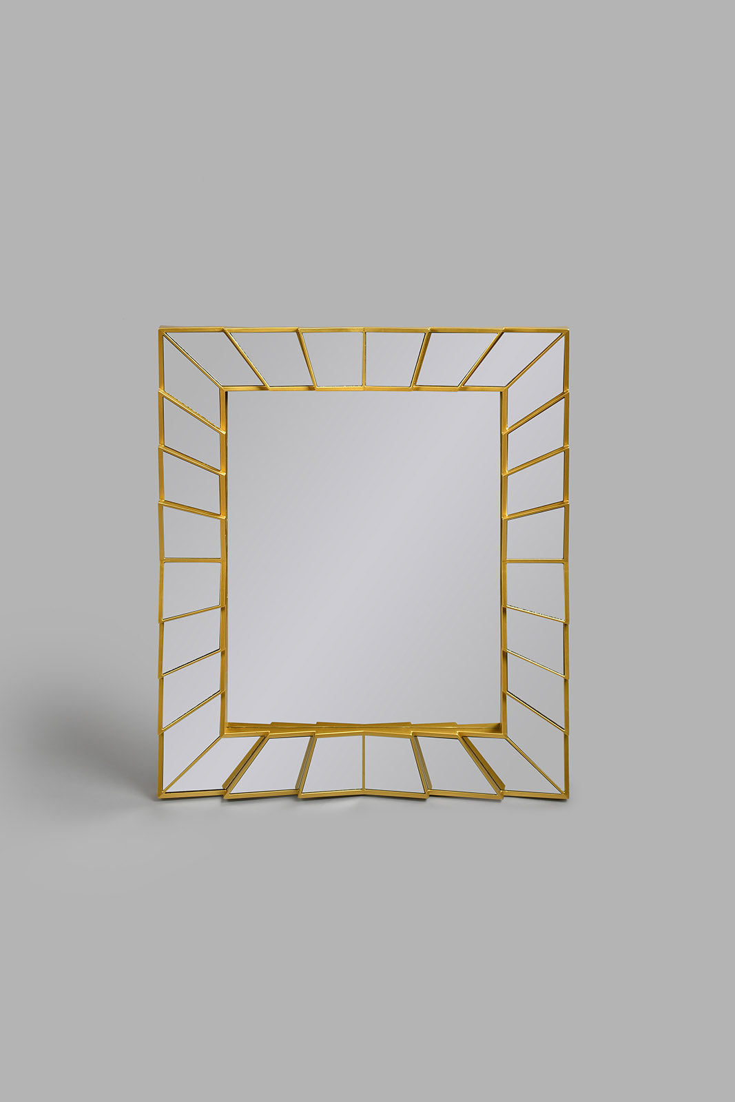 Redtag-Single-Decorative-Rectangle-Wall-Mirror-Wall-Mirrors-Home-Decor-