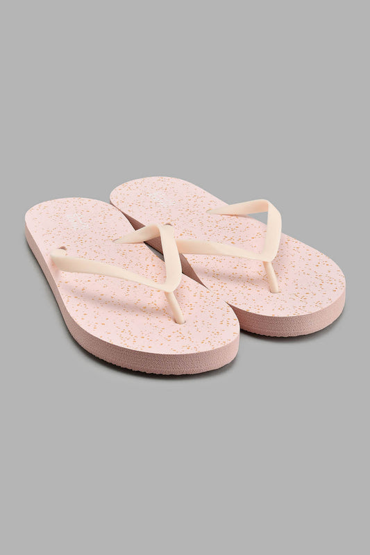 Redtag-Pale-Pink-Floral-Print-Flip-Flop-Colour:Pink,-Filter:Girls-Footwear-(5-to-14-Yrs),-GSR-Flip-Flops,-New-In,-New-In-GSR-FOO,-Non-Sale,-S22B,-Section:Kidswear-Senior-Girls-5 to 14 Years