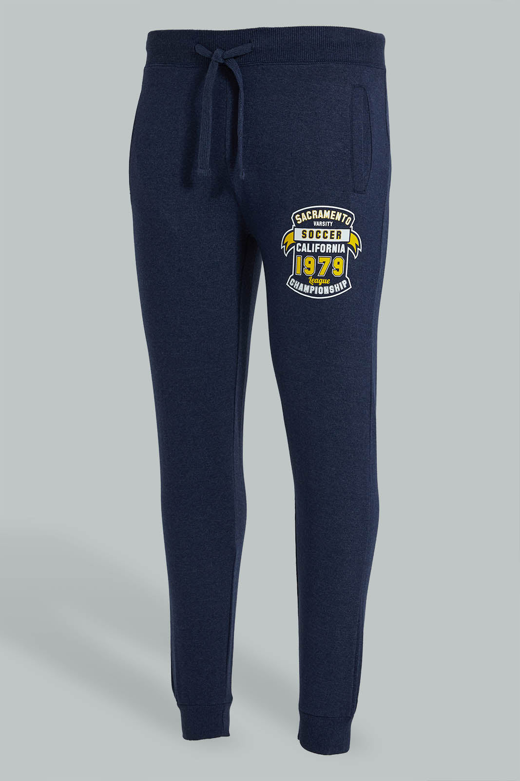 Redtag-Indigo-Jog-Pant-With-Placement-Print-Joggers-Men's-
