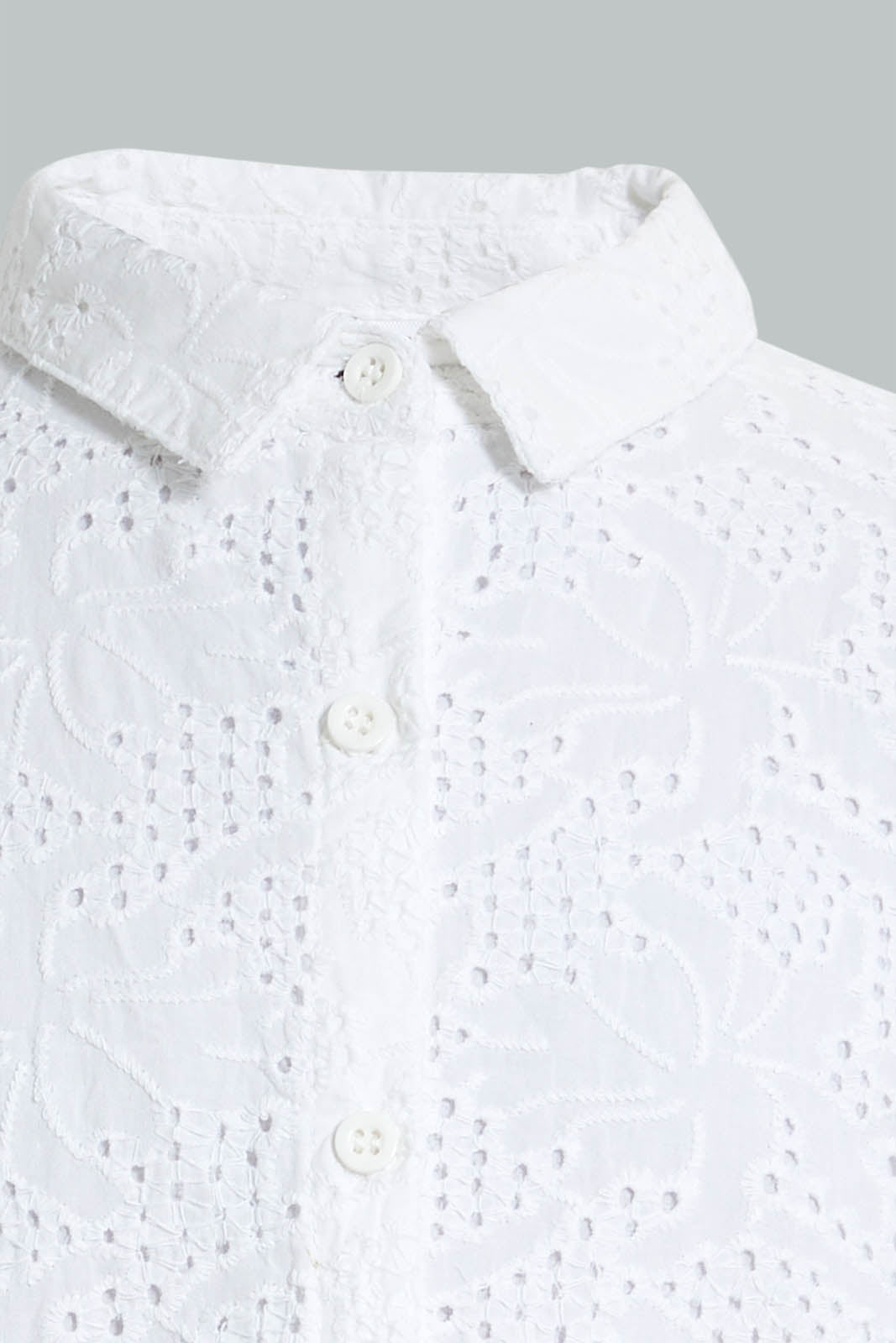 Redtag-White-Collared-Chiffly-Shirt-Colour:White,-Filter:Senior-Girls-(9-to-14-Yrs),-GSR-Blouses,-New-In,-New-In-GSR,-Non-Sale,-S22A,-Section:Kidswear-Senior-Girls-9 to 14 Years