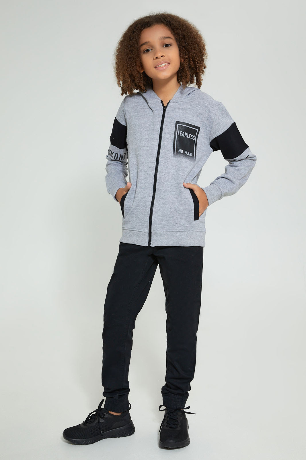 Redtag-Grey-Beyond-Skate-Sweatshirt-Sweatshirts-Senior-Boys-9 to 14 Years