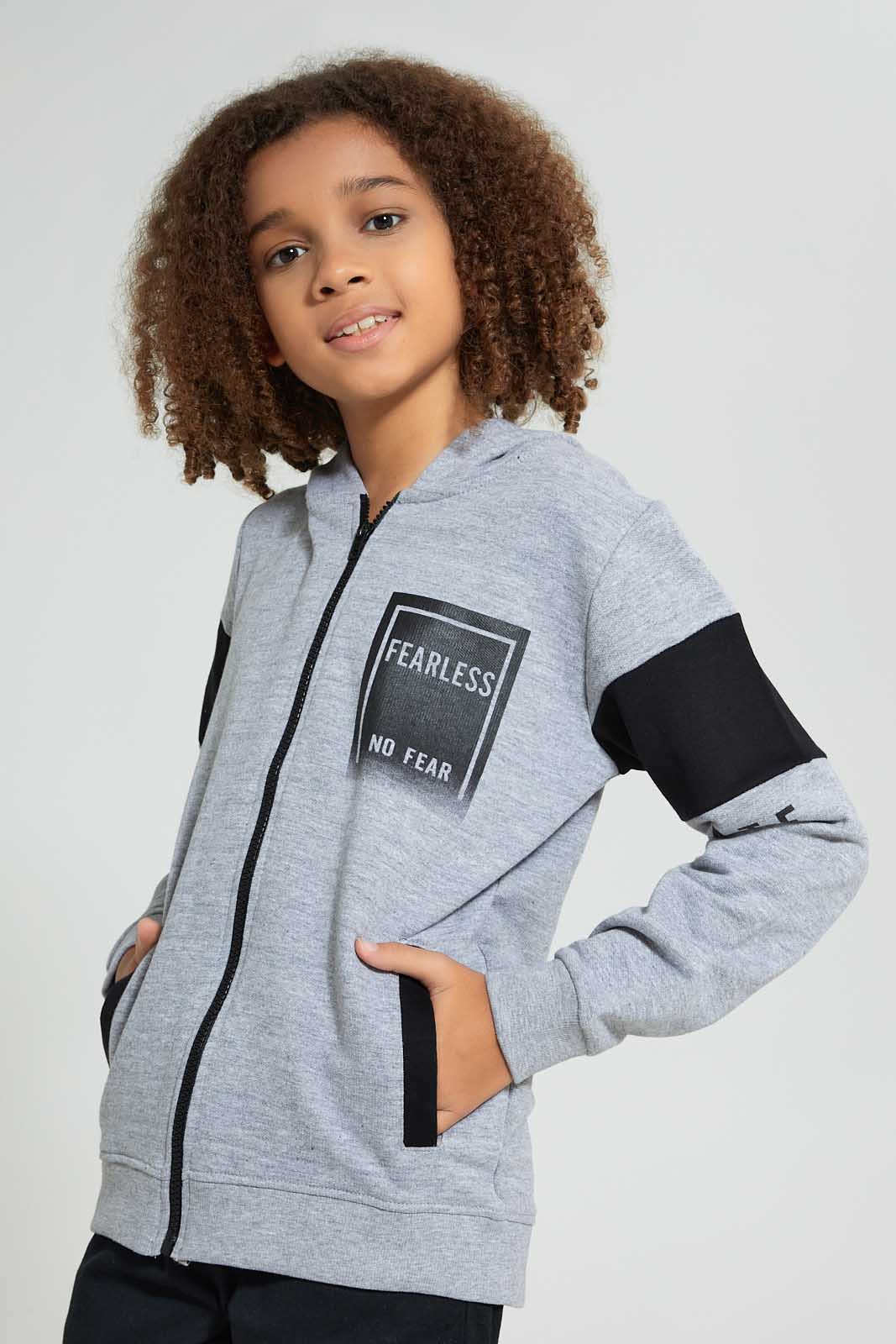 Redtag-Grey-Beyond-Skate-Sweatshirt-Sweatshirts-Senior-Boys-9 to 14 Years