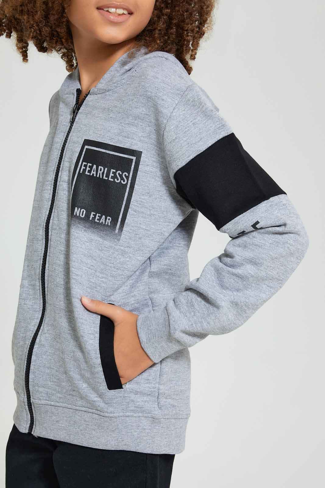 Redtag-Grey-Beyond-Skate-Sweatshirt-Sweatshirts-Senior-Boys-9 to 14 Years