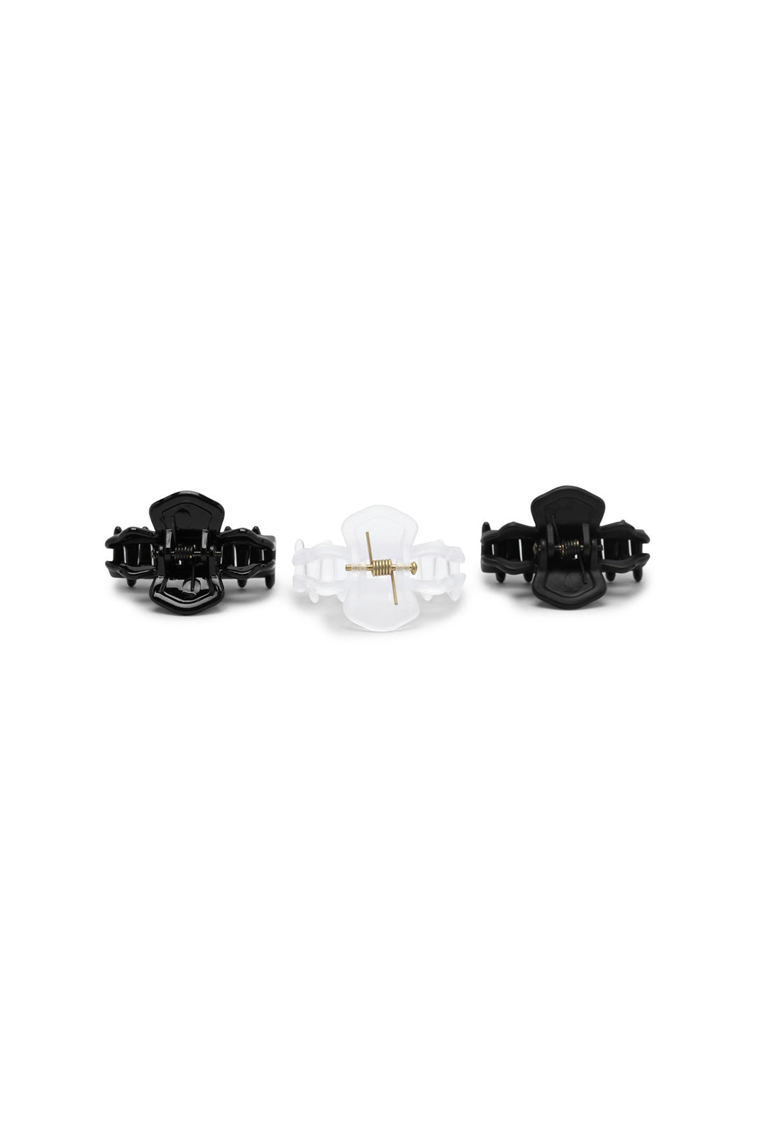 Redtag-Black-Hair-Clutcher-Set-9-Pcs-365,-Category:Hair-Accessories,-Colour:Black,-Filter:Travel-Accessories,-IMP-Hair-Accessories,-New-In,-New-In-IMP-ACC,-Non-Sale,-Section:Homewares-Check-