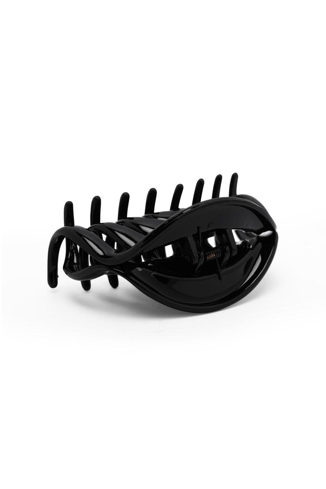 Redtag-Black-Hair-Clutcher-Set-2-Pcs-365,-Category:Hair-Accessories,-Colour:Black,-Filter:Travel-Accessories,-IMP-Hair-Accessories,-New-In,-New-In-IMP-ACC,-Non-Sale,-Section:Homewares-Check-