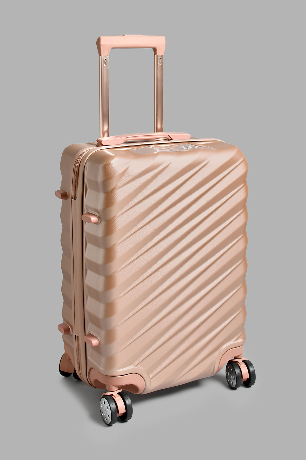Redtag-Gold-Color-Hard-Abs-Trolley-Lugage-20"-Hard-Luggage-Travel-Accessories-