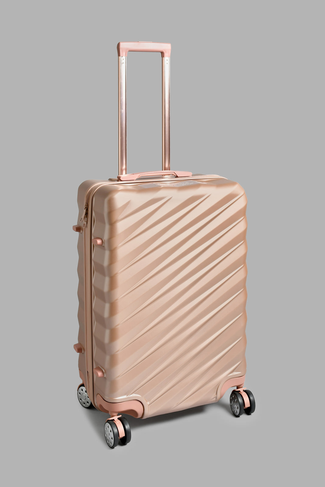Redtag-Gold-Color-Hard-Abs-Trolley-Lugage-24"-Hard-Luggage-Travel-Accessories-