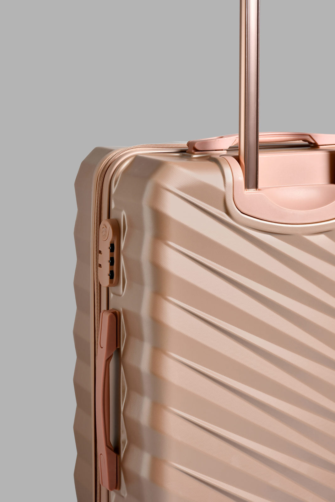 Redtag-Gold-Color-Hard-Abs-Trolley-Lugage-24"-Hard-Luggage-Travel-Accessories-