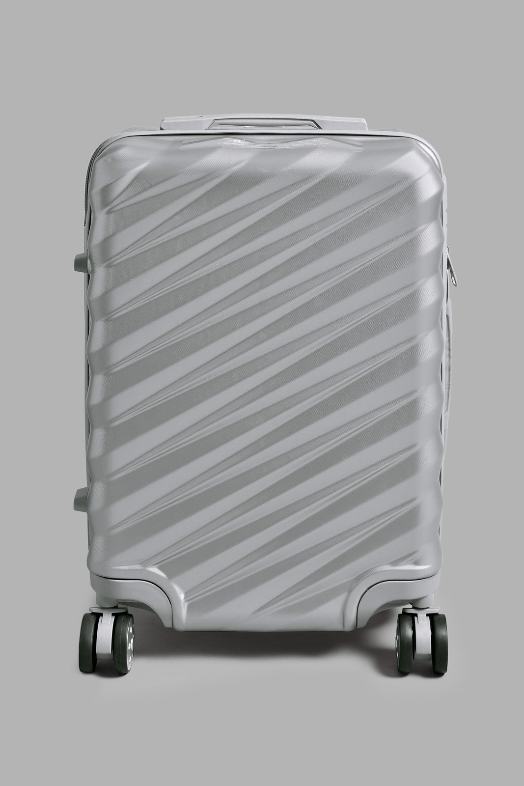 Redtag-Silver-Color-Hard-Abs-Trolley-Lugage-20"-Hard-Luggage-Travel-Accessories-
