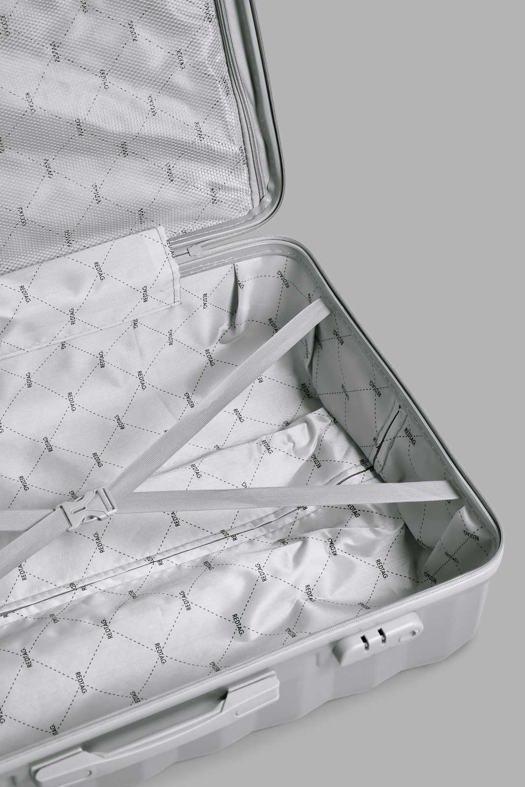 Redtag-Silver-Color-Hard-Abs-Trolley-Lugage-24"-Hard-Luggage-Travel-Accessories-