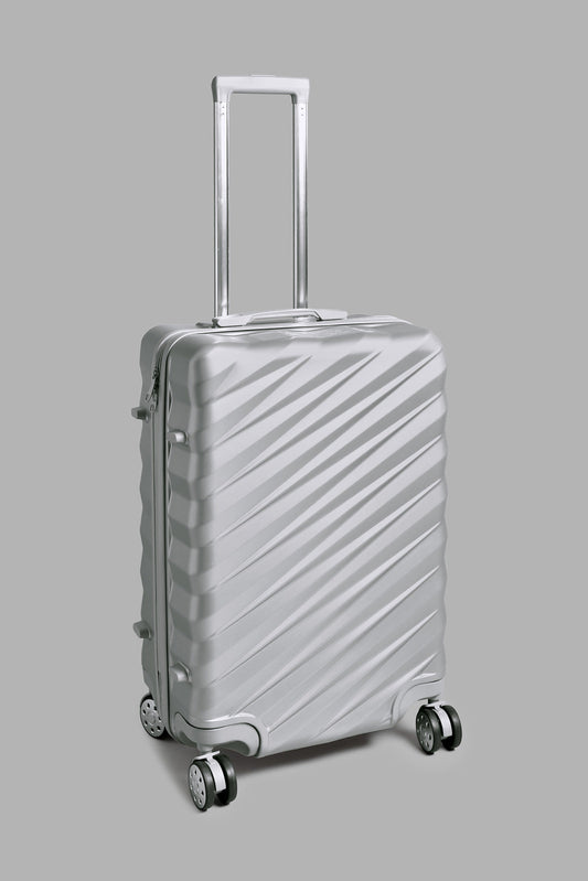 Redtag-Silver-Color-Hard-Abs-Trolley-Lugage-28"-Hard-Luggage-Travel-Accessories-