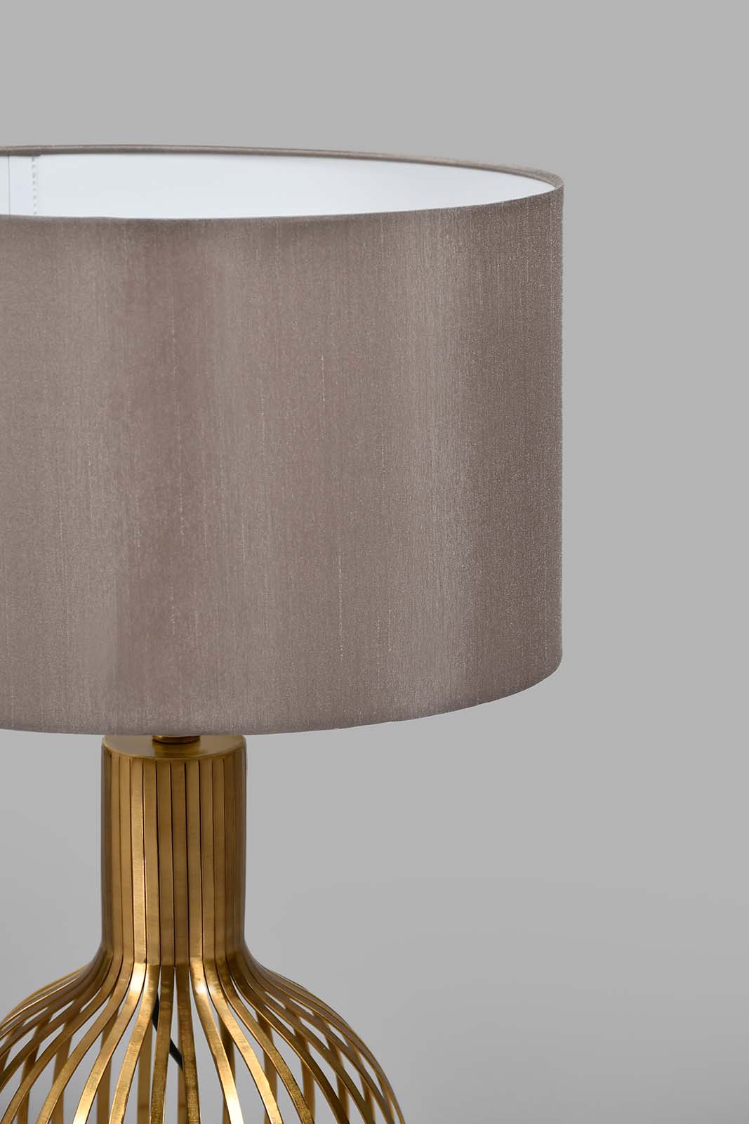 Redtag-Gold-Metal-Embellished-Table-Lamp-Colour:Gold,-Filter:Home-Decor,-HMW-HOM-Table-Lamps,-New-In,-New-In-HMW-HOM,-Non-Sale,-S22A,-Section:Homewares-Home-Decor-