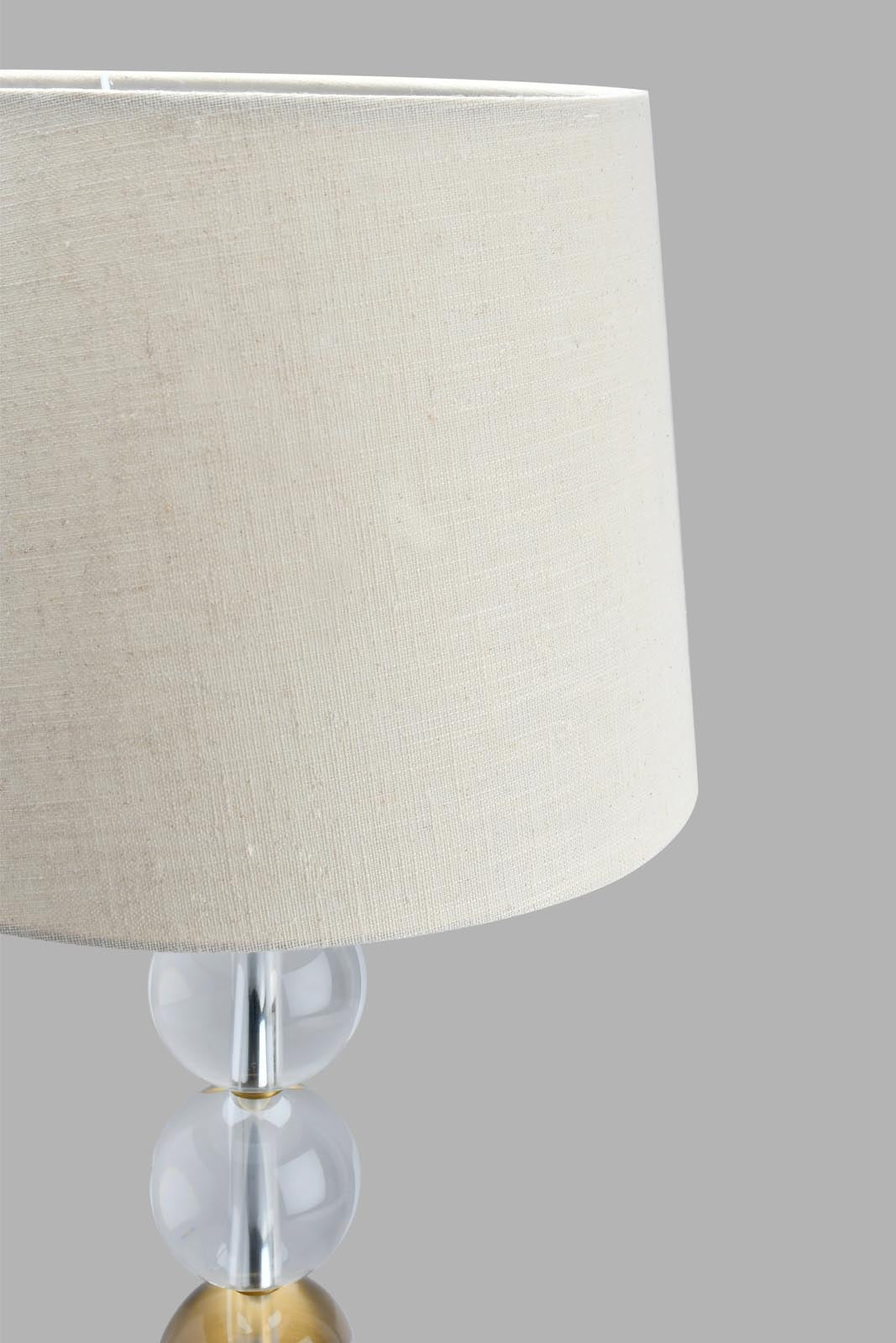 Redtag-Gold-Metal/Glass-Table-Lamp-Table-Lamps-Home-Decor-