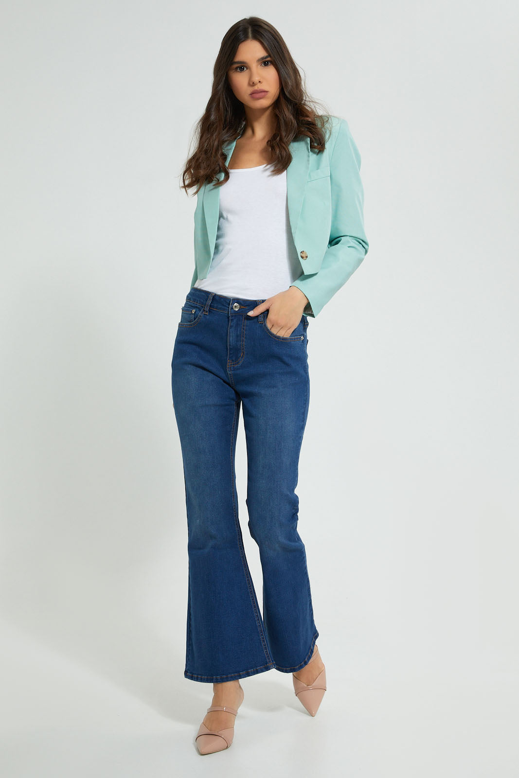 Redtag-Mint-Long-Sleeve-Cropped-Jacket-Jackets-Women's-