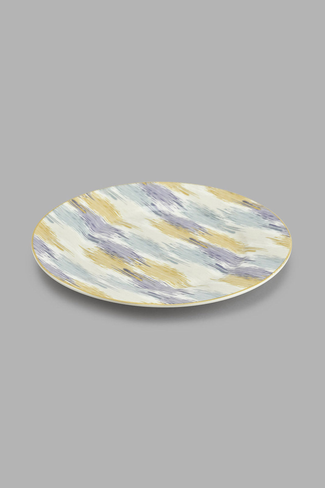 Redtag-Multicolour-Geometric-Plate-Set-(2-Piece)-Colour:Multicolour,-Filter:Home-Dining,-HMW-DIN-Crockery-Sets,-New-In,-New-In-HMW-DIN,-Non-Sale,-S22A,-Section:Homewares-Home-Dining-