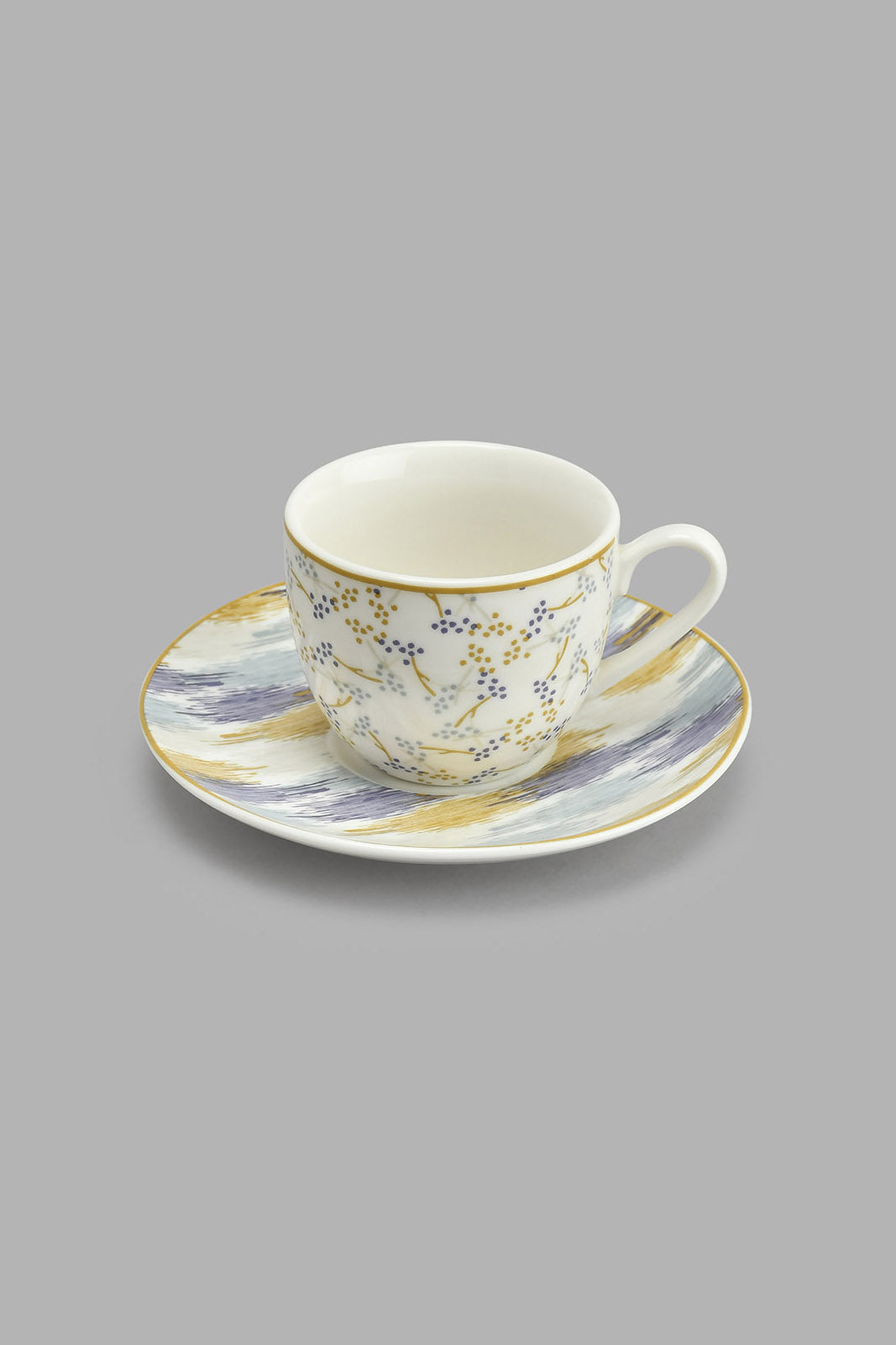 Redtag-Multicolour-Geometric-Espresso-Set-(8-Piece)-Colour:Multicolour,-Filter:Home-Dining,-HMW-DIN-Crockery-Sets,-New-In,-New-In-HMW-DIN,-Non-Sale,-S22A,-Section:Homewares-Home-Dining-