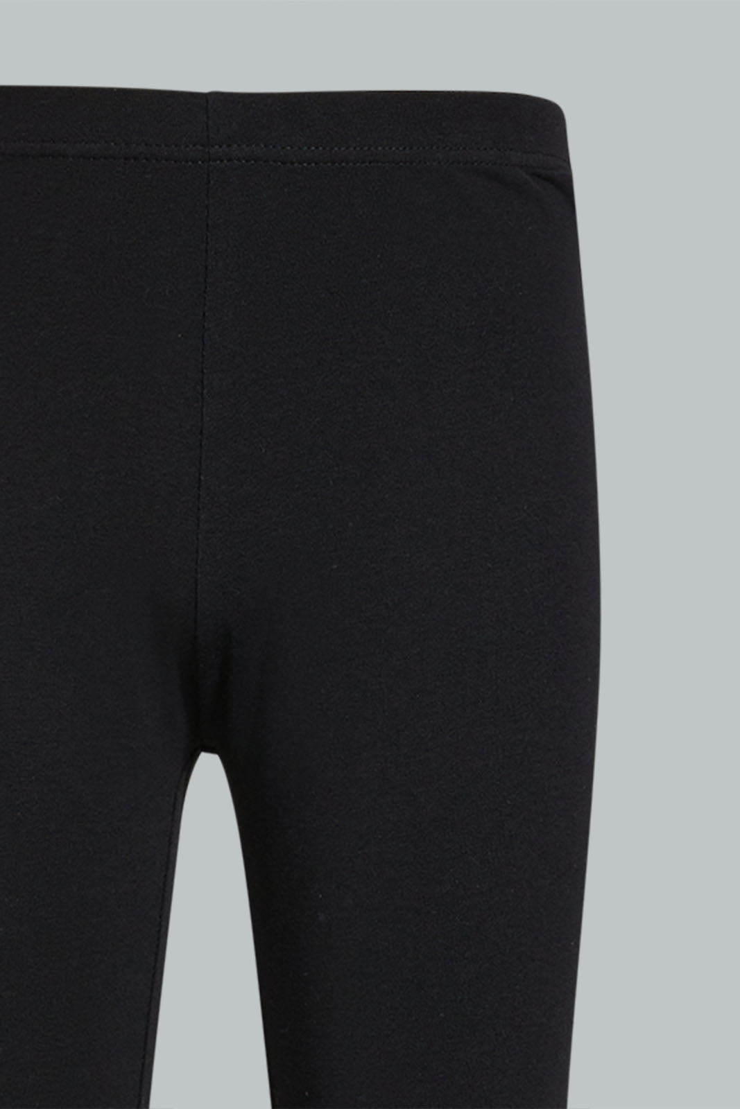 Redtag-Black/White-Capri-2-Packs-Leggings-Senior-Girls-9 to 14 Years