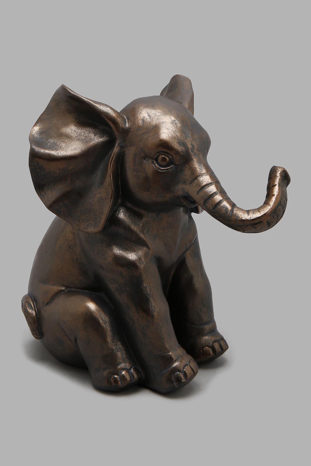 Redtag-Gold-Decorative-Elephant-Artefact-Home-Decor-