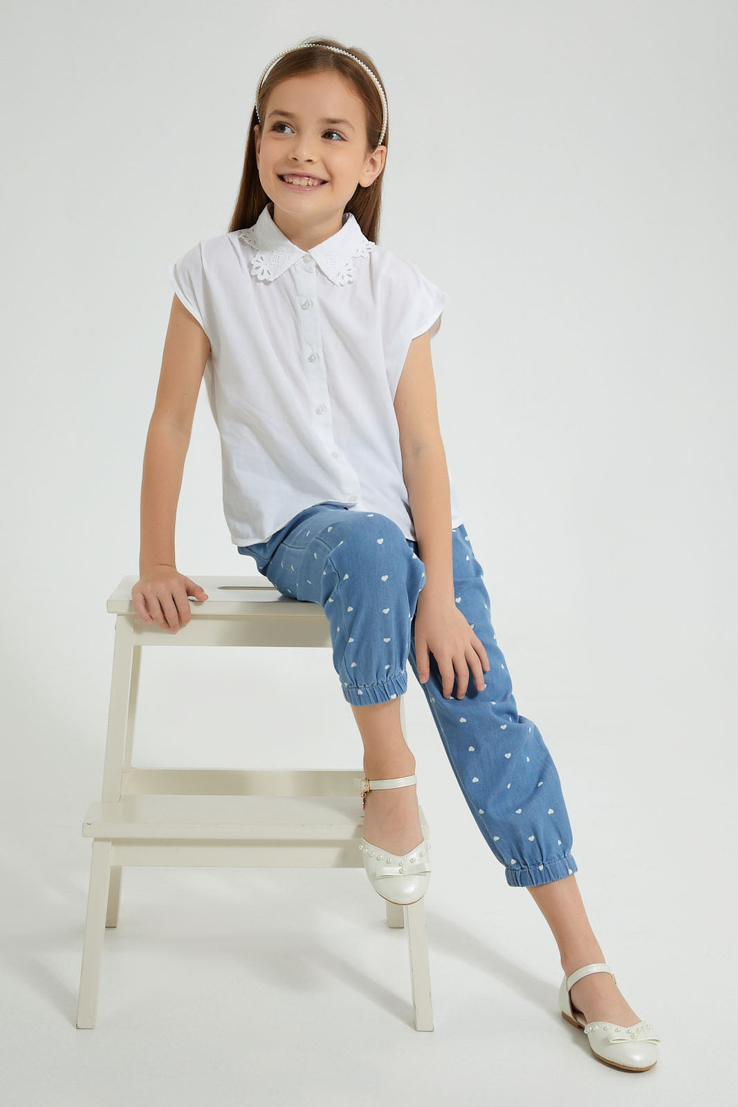 Redtag-White-Embroideredellished-Collar-Blouse-Colour:White,-Filter:Girls-(2-to-8-Yrs),-Girls-Blouses,-New-In,-New-In-GIR,-Non-Sale,-S22B,-Section:Kidswear-Girls-2 to 8 Years