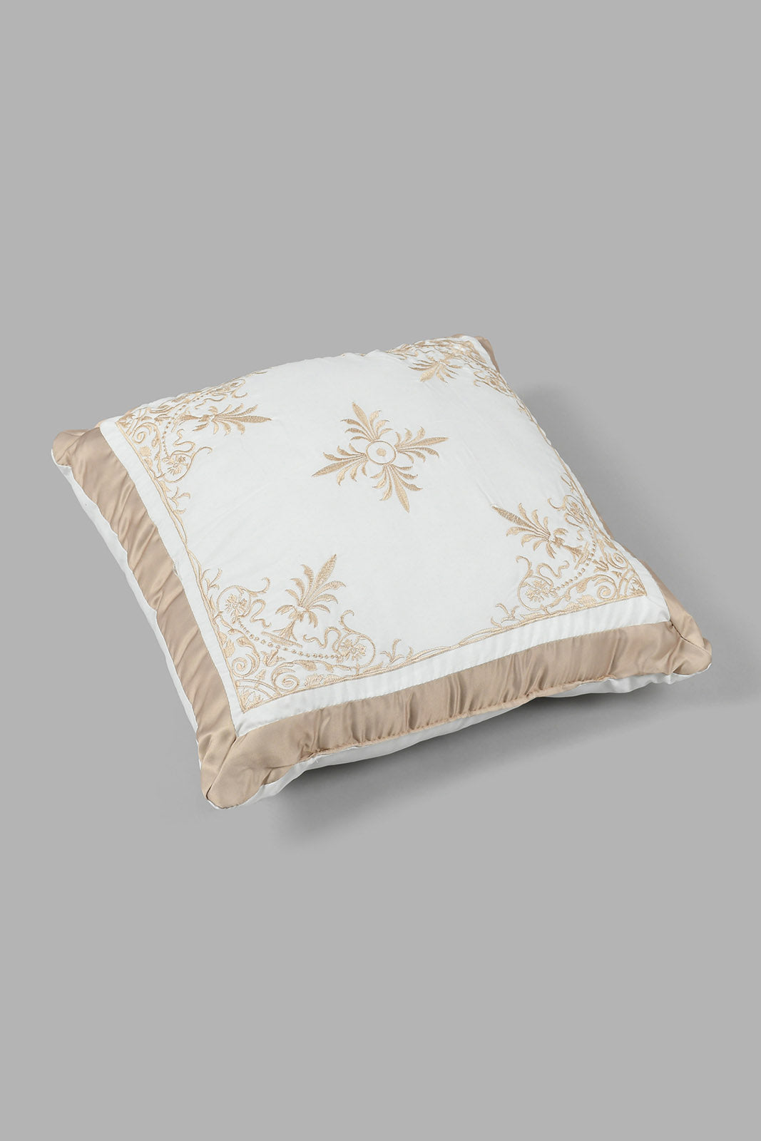 Redtag-Beige-7-Piece-Embroidery-Comforter-Set-(King-Size)-Comforters-Home-Bedroom-