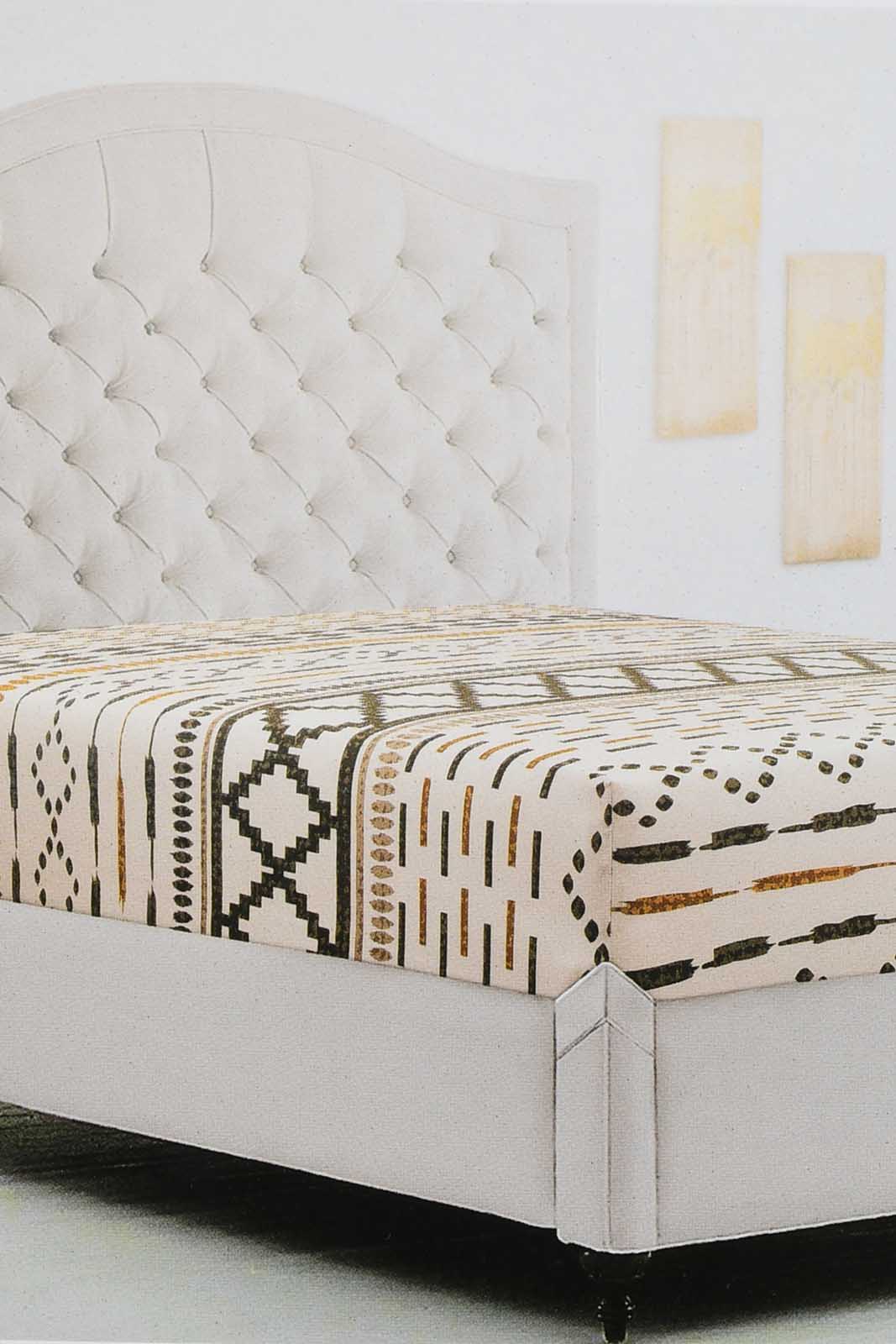 Redtag-Multi-Colour-Geometric-Printed-Fitted-Sheet-(Single-Size)-Fitted-Sheets-Home-Bedroom-