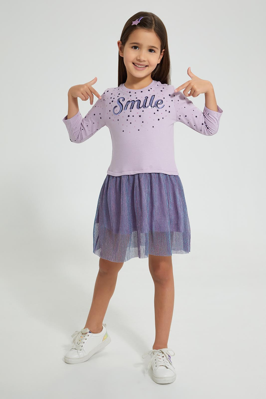 Redtag-Assorted-Embroideredellished-Dress-Dresses-Girls-2 to 8 Years