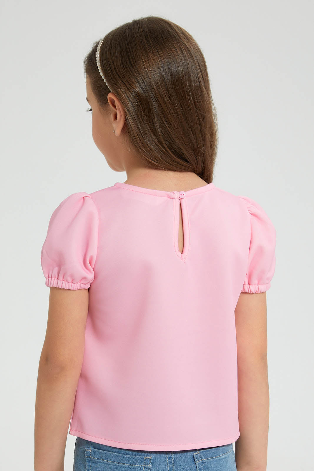 Redtag-Pink-Printed-Blouse-Colour:Pink,-Filter:Girls-(2-to-8-Yrs),-Girls-Blouses,-New-In,-New-In-GIR,-Non-Sale,-S22B,-Section:Kidswear-Girls-2 to 8 Years