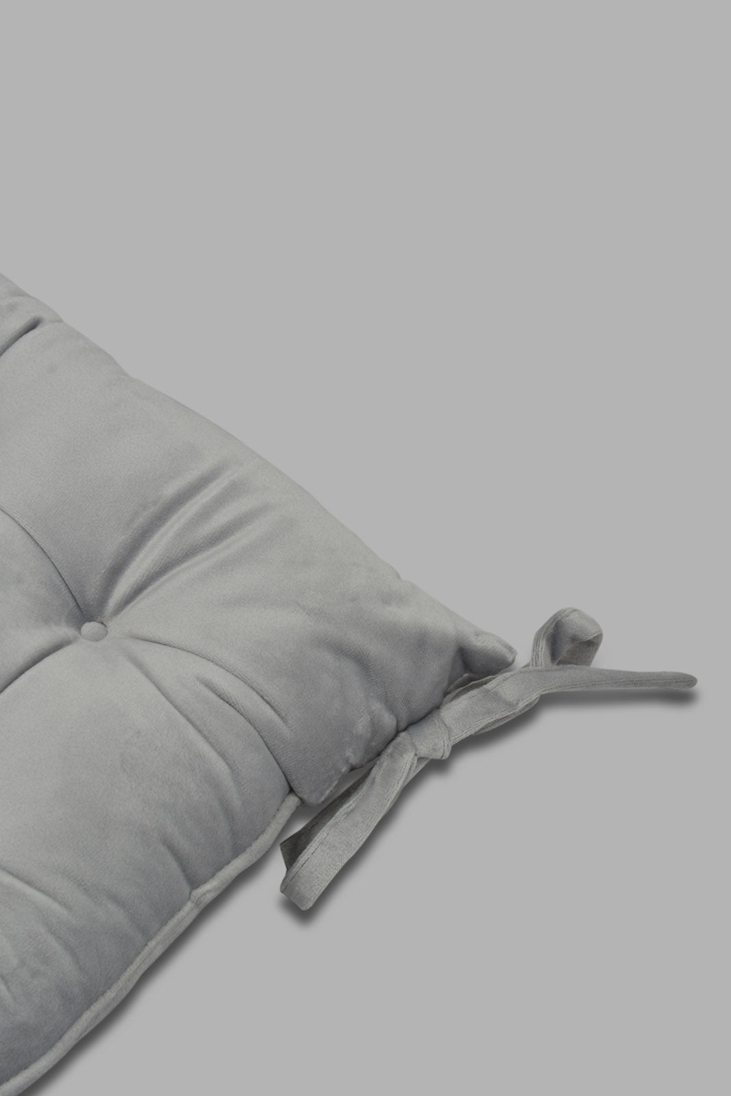 Redtag-Grey-Velvet-Chair-Pad-Category:Cushions,-Colour:Grey,-Filter:Home-Bedroom,-HMW-BED-Cushions,-LEGACY,-New-In,-New-In-HMW-BED,-Non-Sale,-Section:Homewares,-W22O-Home-Bedroom-