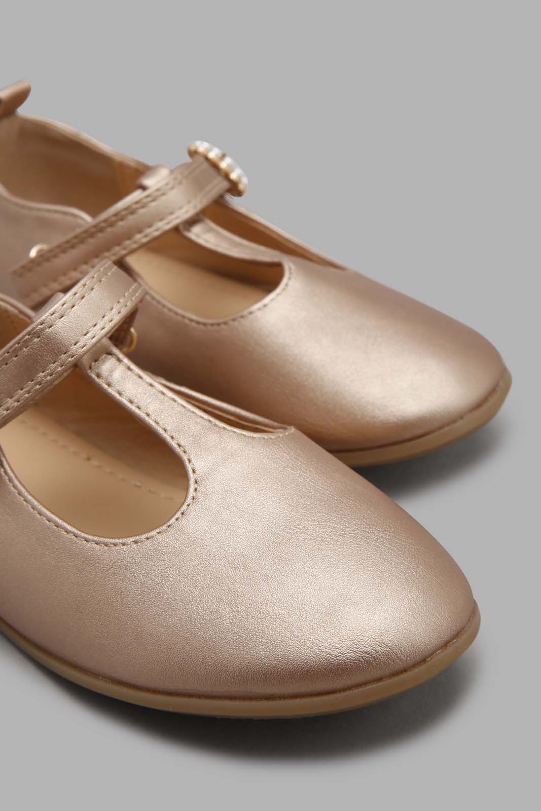 Redtag-Pale-Pink-Patent-Ballerina-Category:Shoes,-Colour:Pink,-Filter:Girls-Footwear-(3-to-5-Yrs),-GIR-Shoes,-New-In,-New-In-GIR-FOO,-Non-Sale,-Section:Girls-(0-to-14Yrs),-W22O-Girls-3 to 5 Years