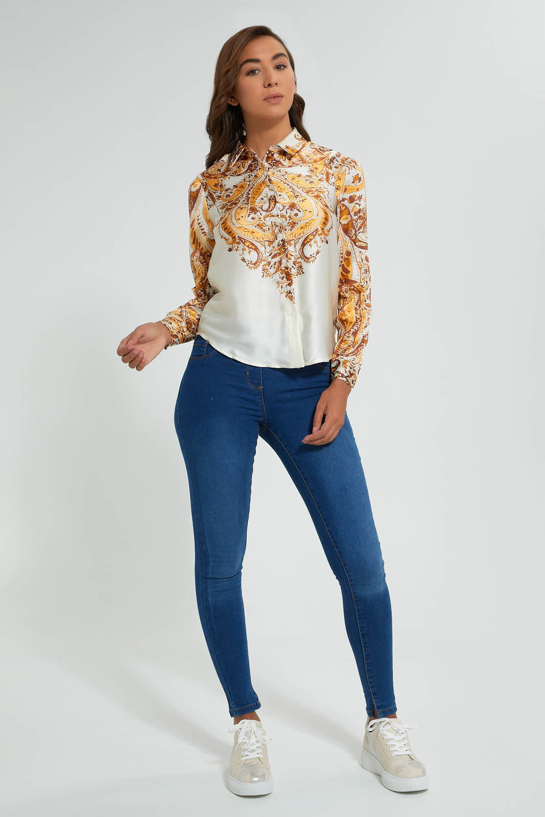 Redtag-Placement-Print-Shirt-Blouses-Women's-0