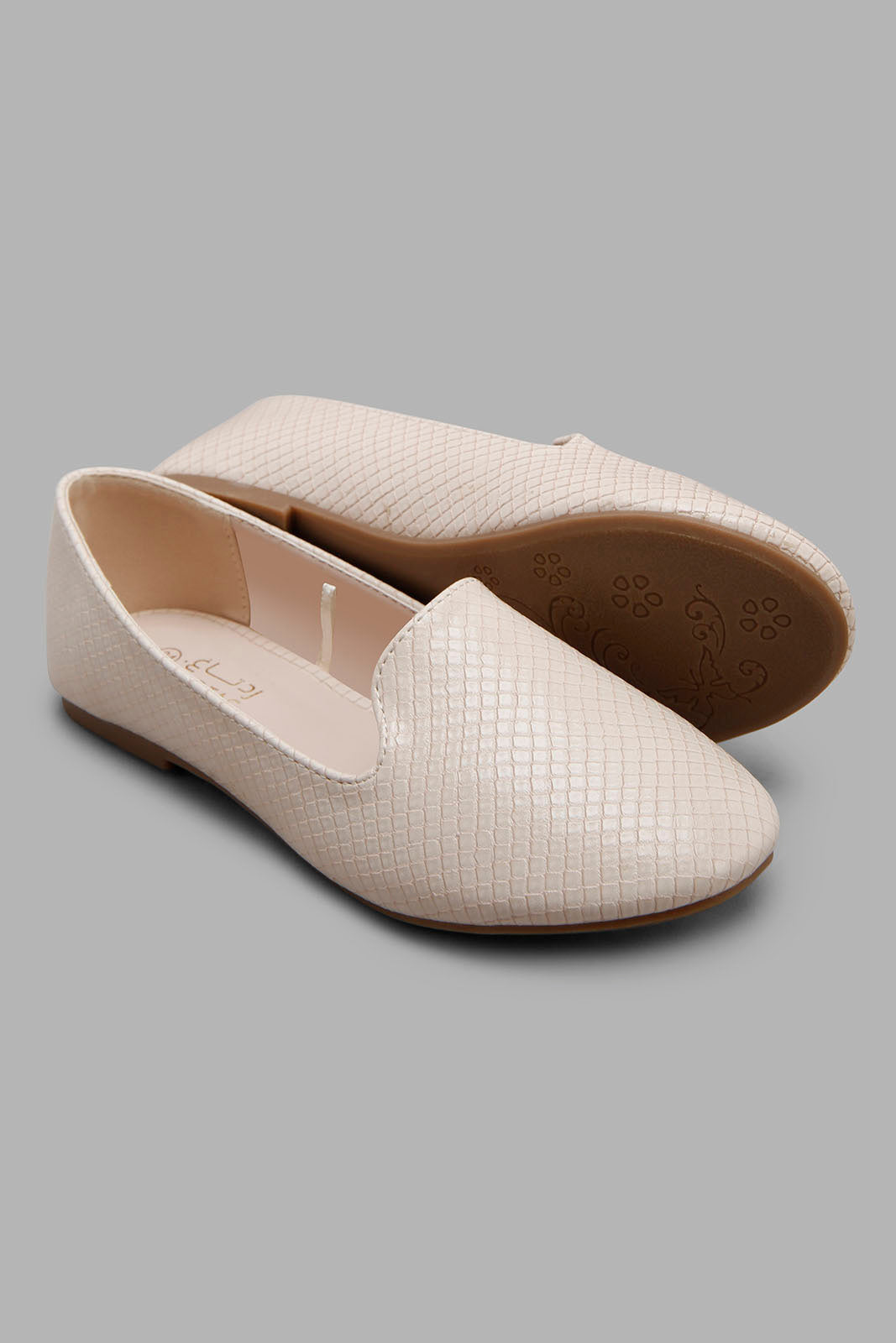 Redtag-Beige-Embossed-Loafer-Category:Shoes,-Colour:Beige,-Deals:New-In,-Filter:Girls-Footwear-(5-to-14-Yrs),-GSR-Shoes,-New-In-GSR-FOO,-Non-Sale,-Section:Girls-(0-to-14Yrs),-W22O-Senior-Girls-5 to 14 Years