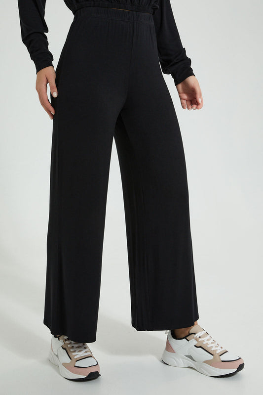 Redtag-Brown-Plain-Flared-Leg-Loung-Pant-Colour:Brown,-Filter:Women's-Clothing,-New-In,-New-In-Women,-Non-Sale,-S22B,-Section:Women,-Women-Trousers-Women's-