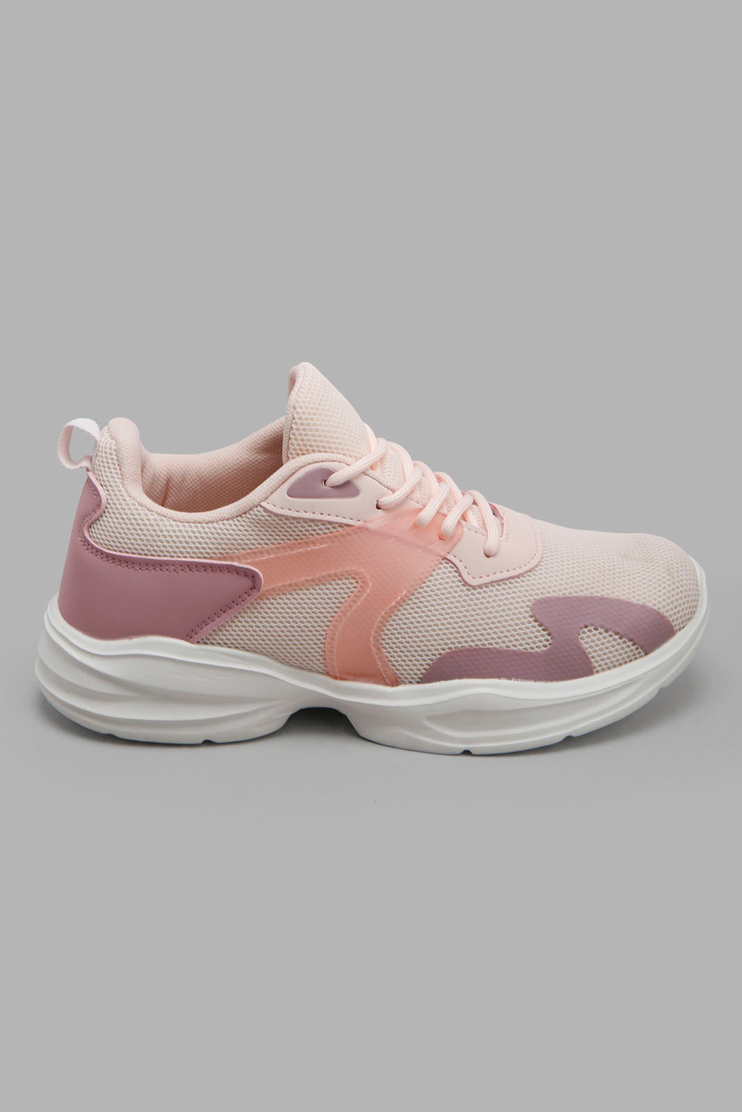 Redtag-Pale-Pink-Multi-Piece-Trainer-Category:Trainers,-Colour:Pink,-Deals:New-In,-Filter:Girls-Footwear-(5-to-14-Yrs),-GSR-Trainers,-New-In-GSR-FOO,-Non-Sale,-Section:Girls-(0-to-14Yrs),-W22O-Senior-Girls-5 to 14 Years