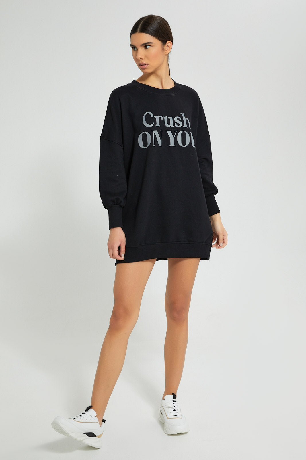 Redtag-Black-Oversize-SweaT-Shirt-Sweatshirts-Women's-