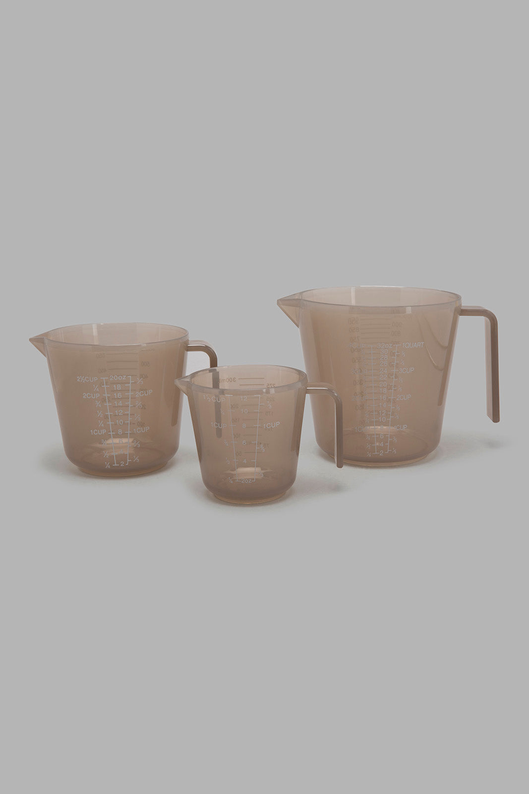 Redtag-Beige-Measuring-Cups-(3Pcs)-Measuring-Cups-Home-Dining-