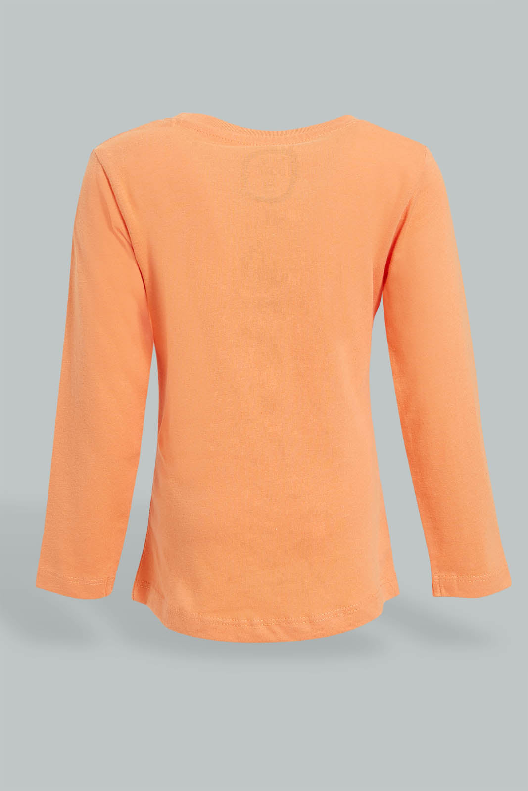 Redtag-Coral-L/S-Graphic-T-Shirt-Graphic-Prints-Infant-Girls-3 to 24 Months