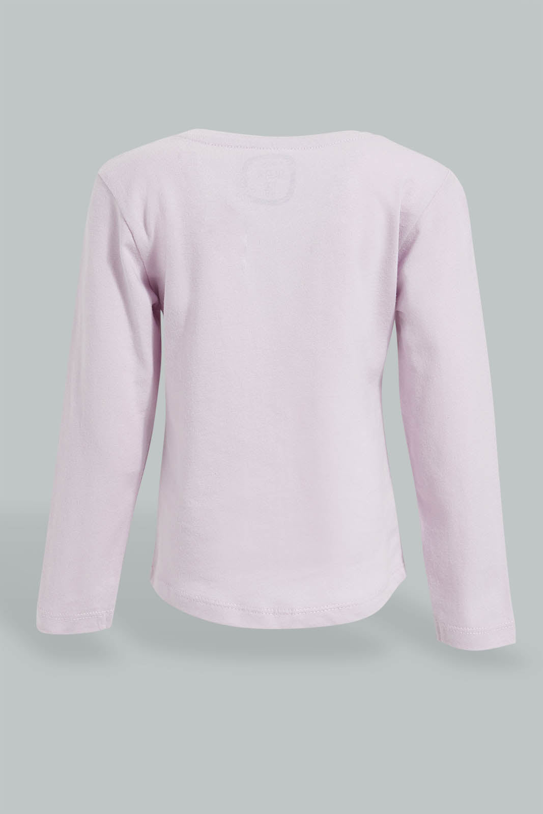 Redtag-Lilac-L/S-Graphic-T-Shirt-Graphic-Prints-Infant-Girls-3 to 24 Months