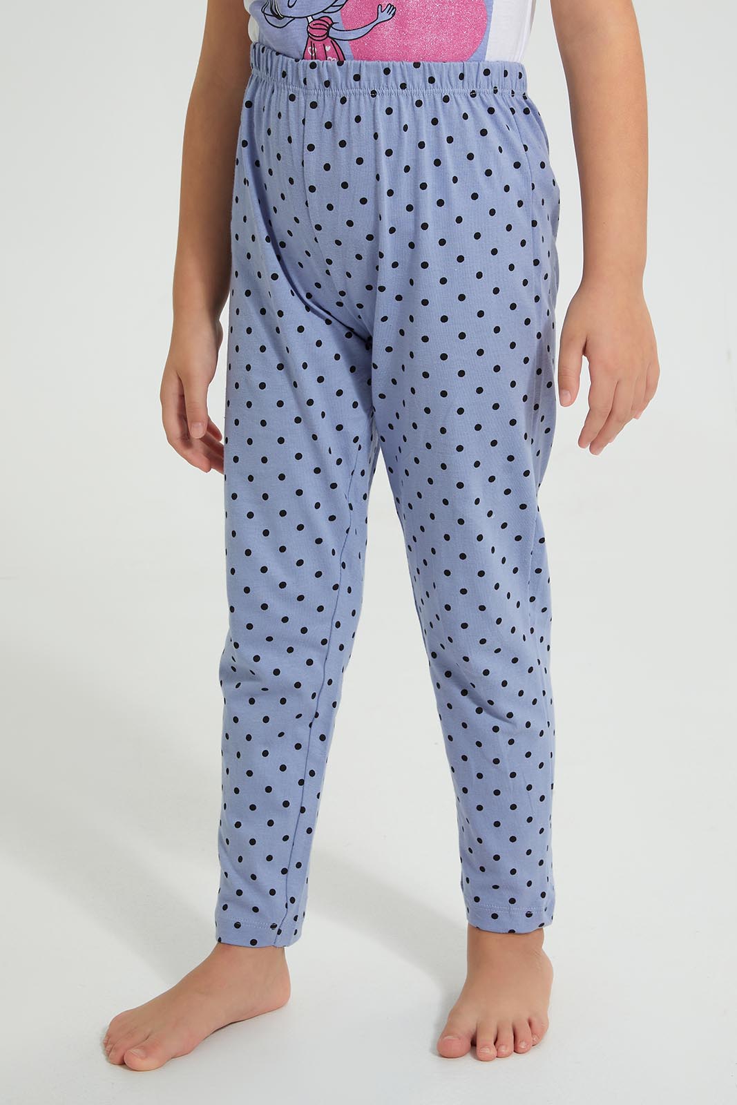 Redtag-Blue-Girl-Print-Basic-Nightsuit-Colour:Blue,-Filter:Girls-(2-to-8-Yrs),-Girls-Pyjama-Sets,-New-In,-New-In-GIR,-Non-Sale,-PPE,-S22A,-Section:Kidswear-Girls-2 to 8 Years