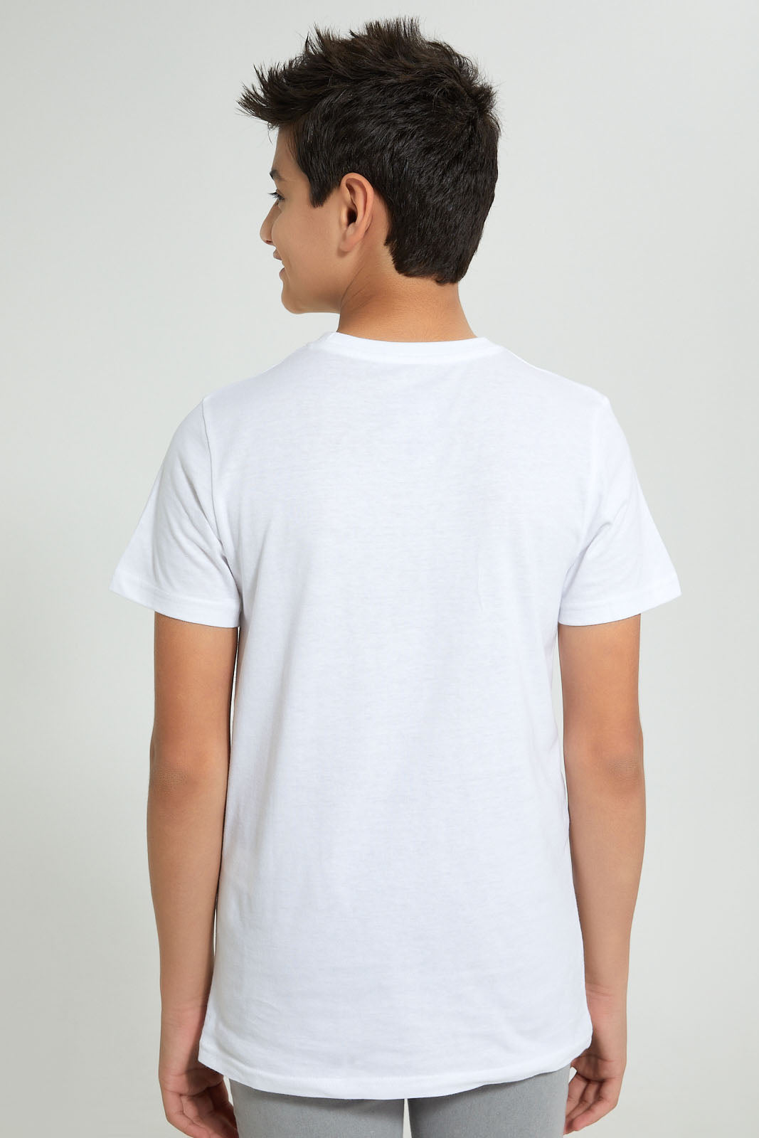 Redtag-White-Skate-2022-T-Shirt-Graphic-Prints-Senior-Boys-9 to 14 Years