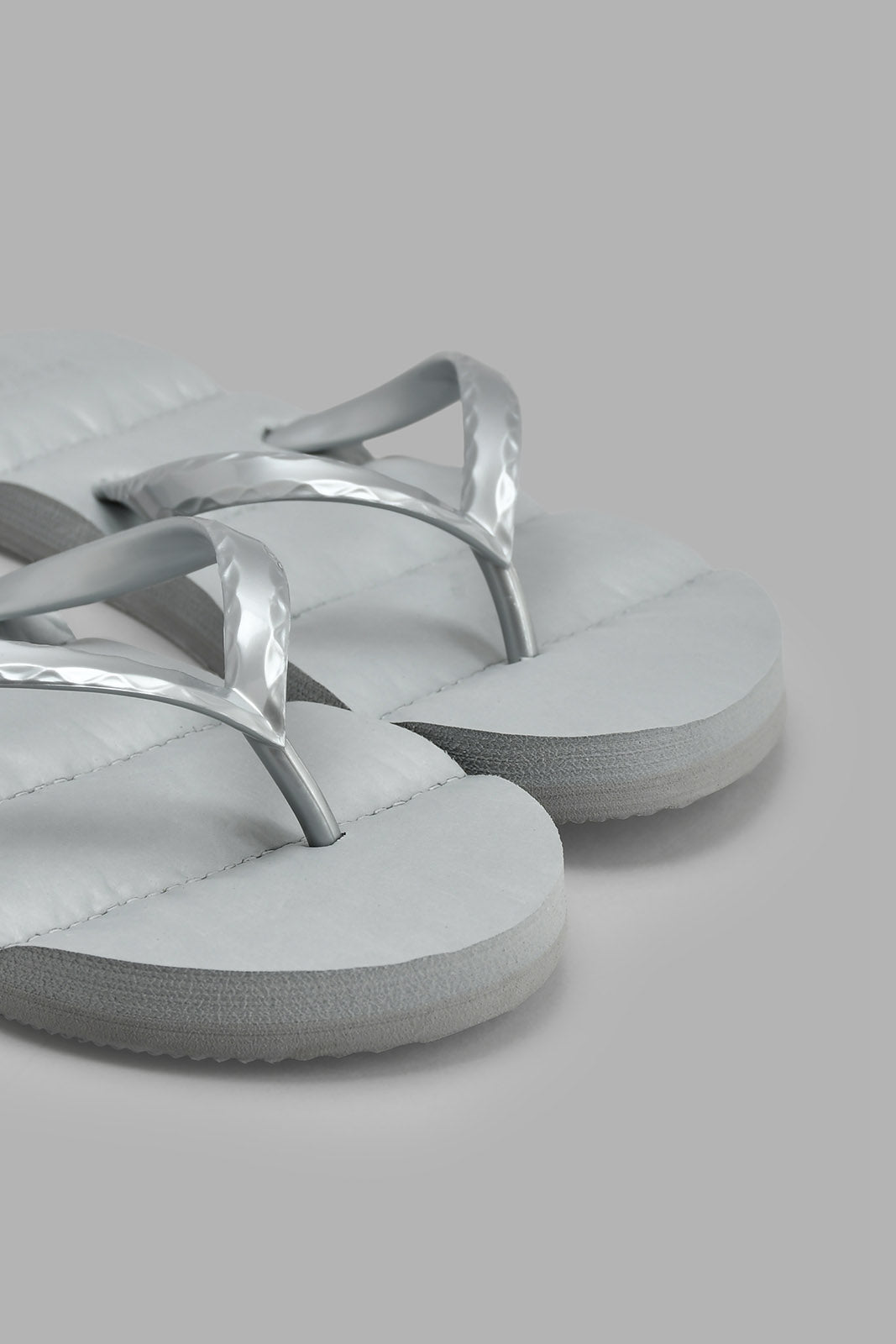 Redtag-Silver-Glitter-Flip-Flop-With-Padded-Sock-Flip-Flops-Women's-