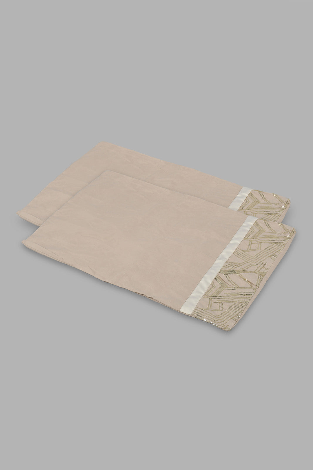 Redtag-Beige-4-Piece-Comforter-Set-(Double-Size)-Comforters-Home-Bedroom-