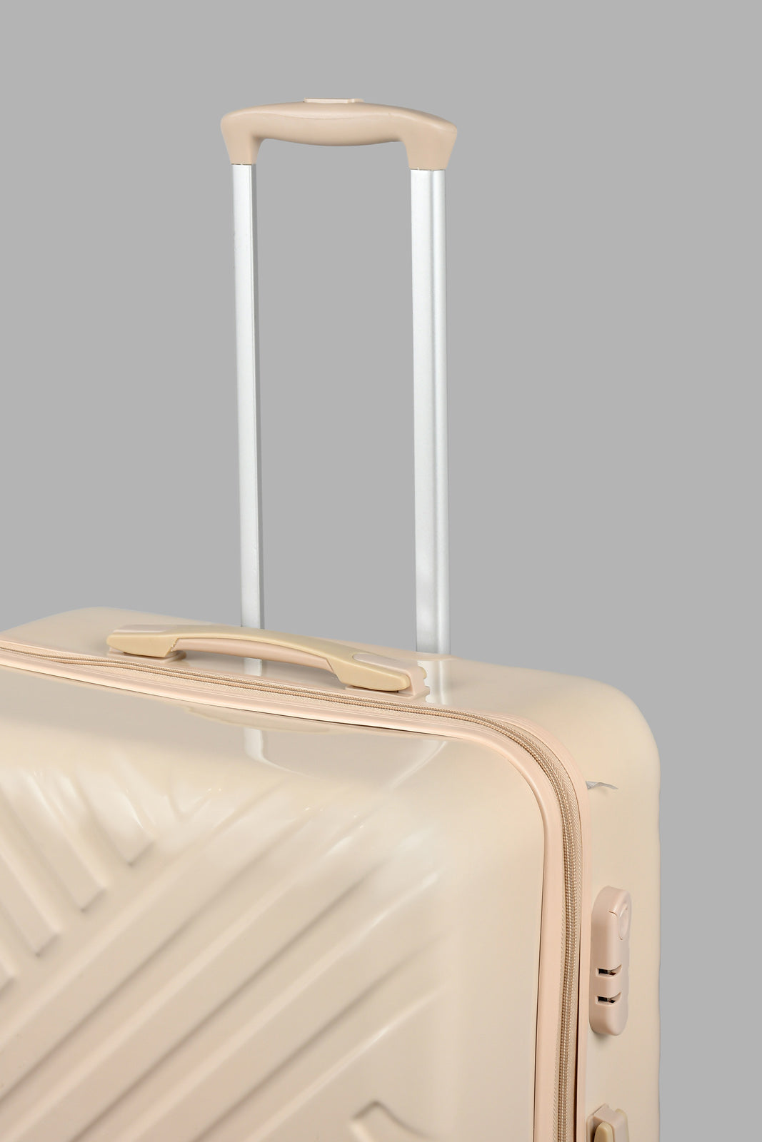 Redtag-Off-White-4-Wheel-Hard-Side-28"-Luggage-Trolley-Hard-Luggage-Travel-Accessories-