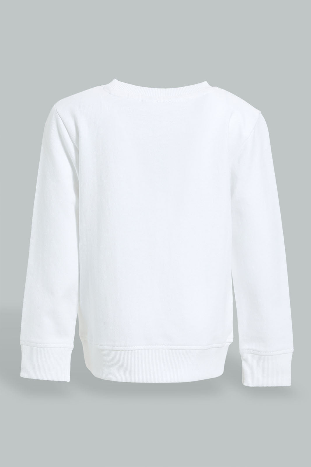 Redtag-White-Placement-Print-SweaT-Shirts-Sweatshirts-Infant-Boys-3 to 24 Months