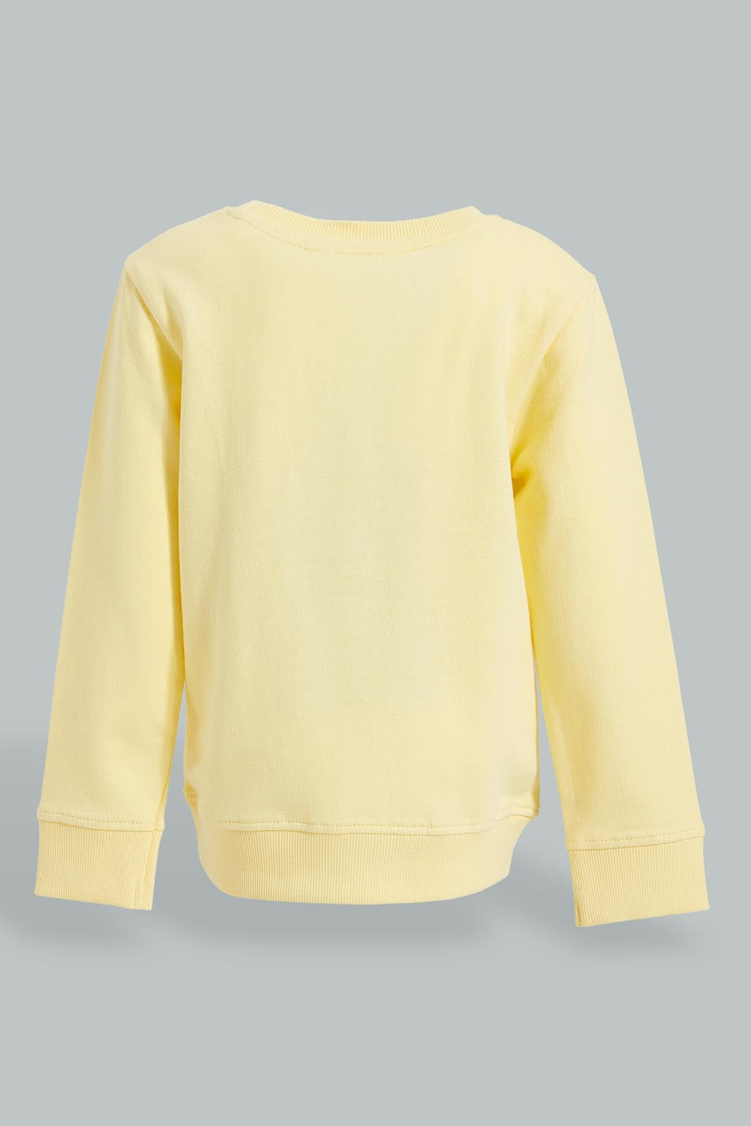 Redtag-Yellow-Placement-Print-SweaT-Shirts-Sweatshirts-Infant-Boys-3 to 24 Months