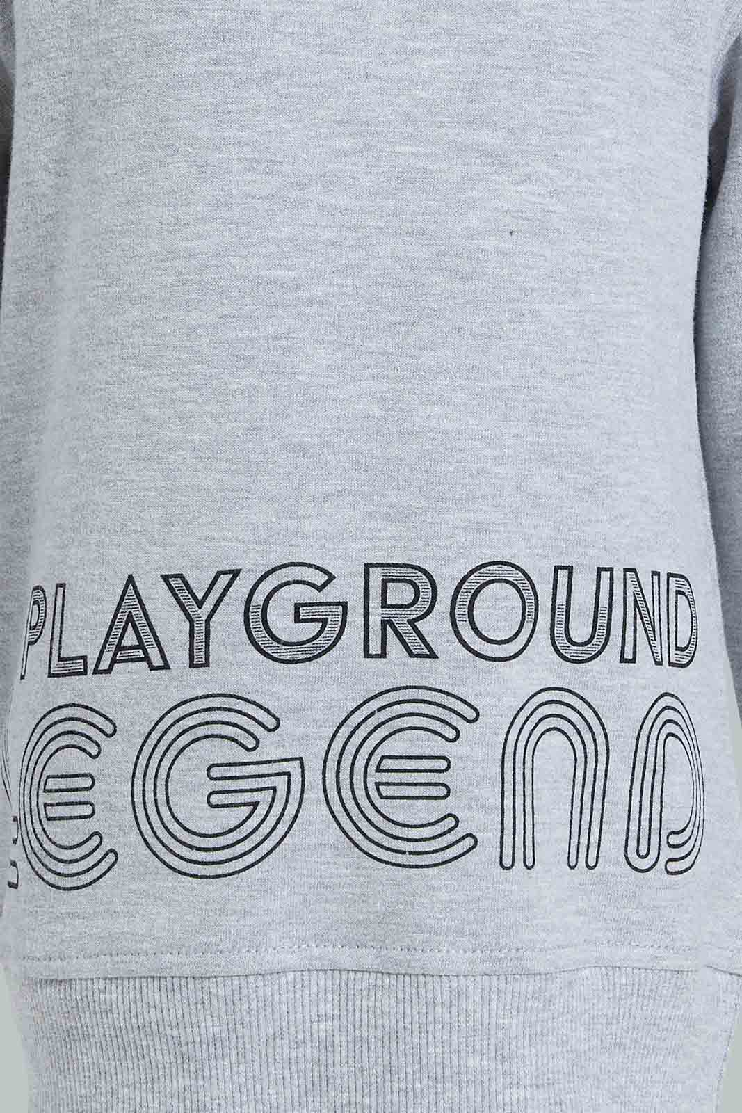 Redtag-Grey-Placement-Print-SweaT-Shirts-Sweatshirts-Infant-Boys-3 to 24 Months