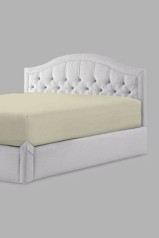 Redtag-Grey-Cotton-Fitted-Sheet-
(King-Size)-Fitted-Sheets-Home-Bedroom-
