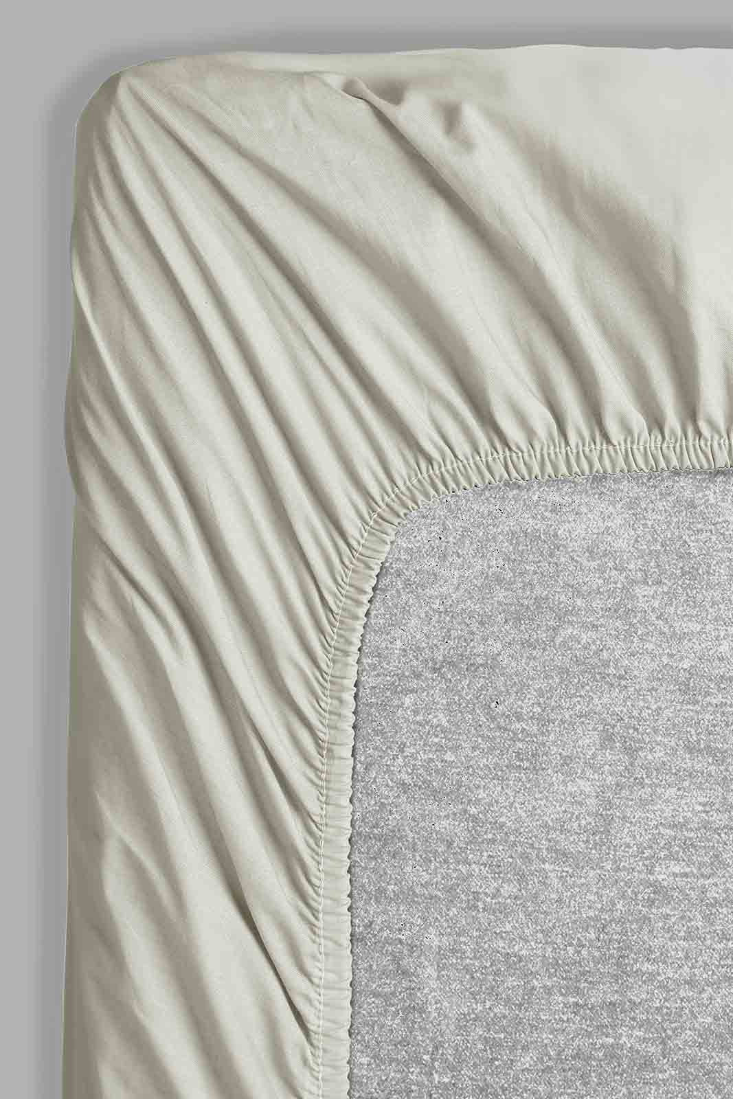 Redtag-Beige-Cotton-Fitted-Sheet-(Super-King-Size)-Category:Fitted-Sheets,-Colour:Beige,-Filter:Home-Bedroom,-HMW-BED-Fitted-Sheets,-New-In,-New-In-HMW-BED,-Non-Sale,-S22C,-Section:Homewares-Home-Bedroom-